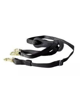 To rems martingal med gummi syntet Finntack 