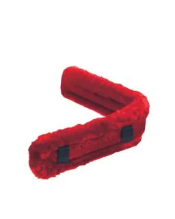 Finntack pude i plys. Flere farver. Til Gjord.