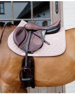 Springunderlag Onion Quilt Rubber Logo fra Kentucky Horsewear