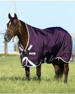 Rambo Wug Turnout Lite/ 0g fra Horseware - Dark Purple/Silver