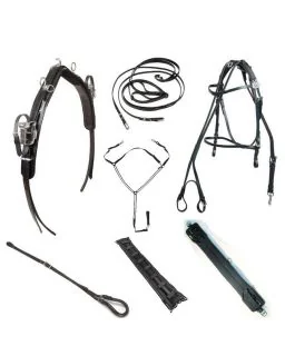 Wahlsten syntestisk sele komplet 