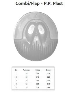 Sko - PP combi/flap