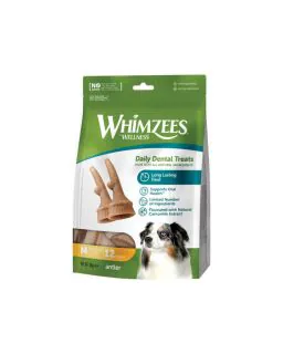 Whimzees - Naturlige Tyggeben til mellemstore hunde - 12 stk.