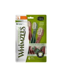 Whimzees - Tyggetandbørster til store hunde - 6 stk.