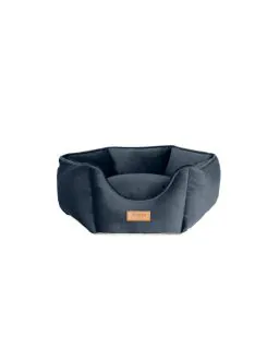 Ann Habor Milano Velvet Hundeseng - Navy