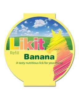 Likit - Refill Sliksten m. banan - 250 gram