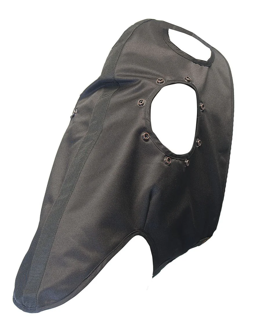 Wahlsten maske lang med trykknapper 