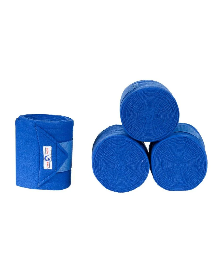 Finntack Fleecebandager Blå.