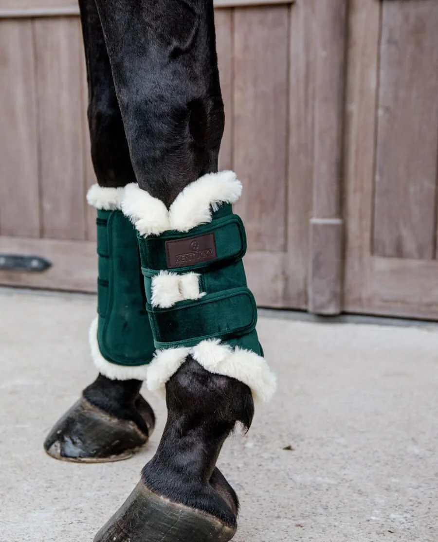 Turnout Boots Velvet Contrast fra Kentucky
