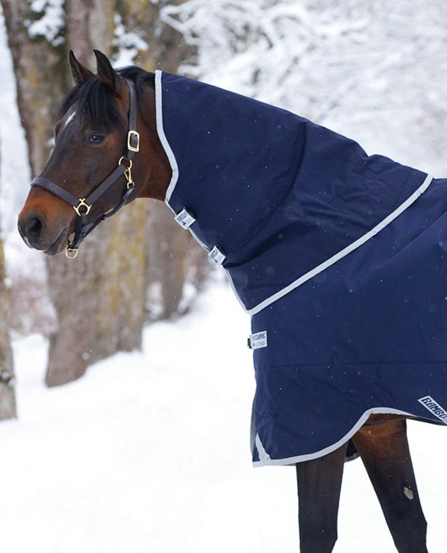 Rambo Original Hood/150g fra Horseware - Navy/Silver