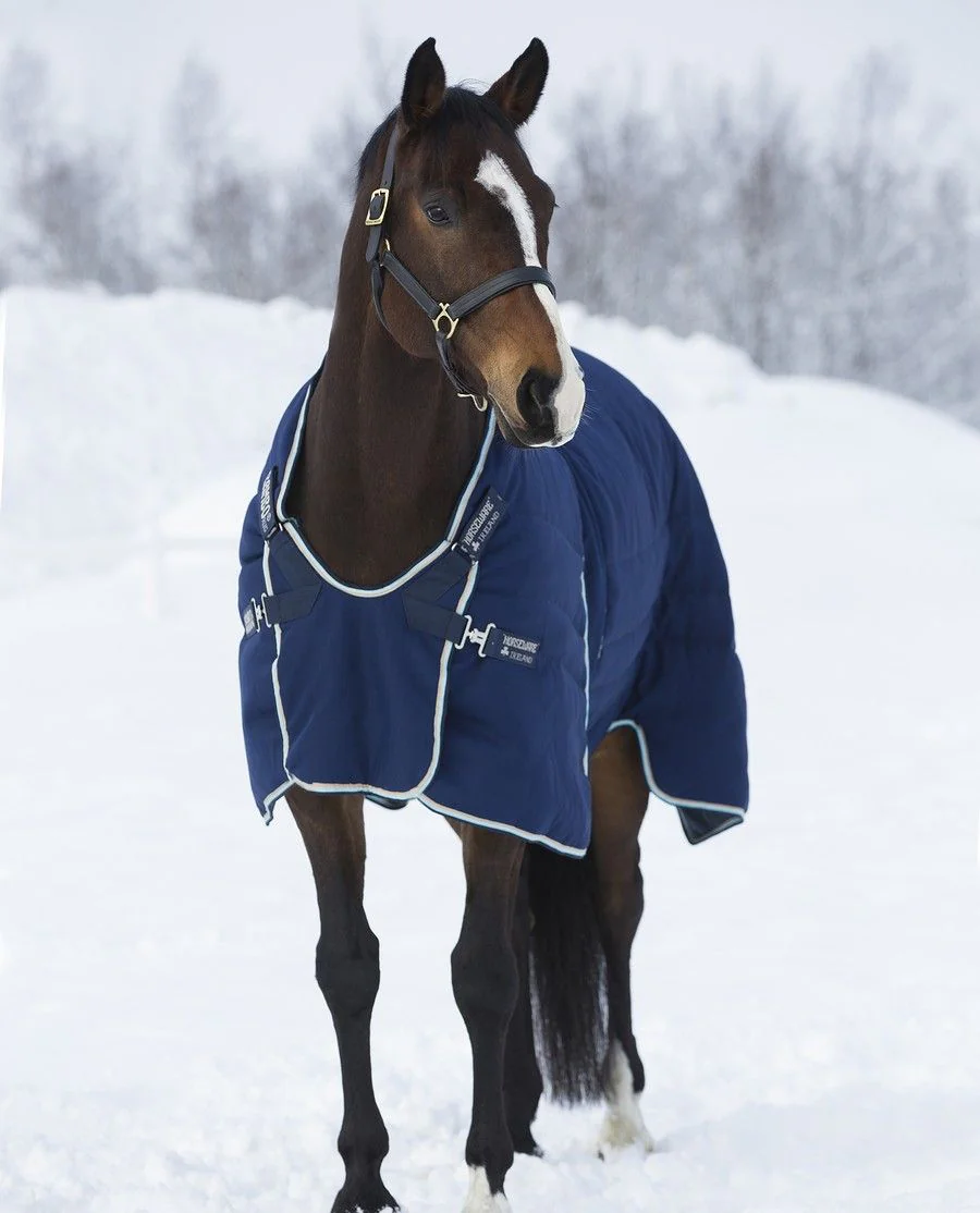 Rambo Optimo Stable Rug Heavy/ 400G fra Horseware - Navy