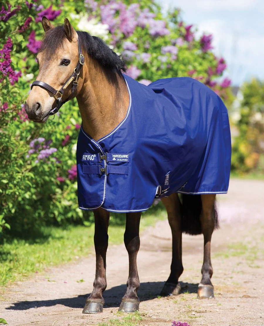 Amigo Hero 900 Pony Lite /0g fra Horseware - Atlantic Blue/ Atlantic Blue and Ivory