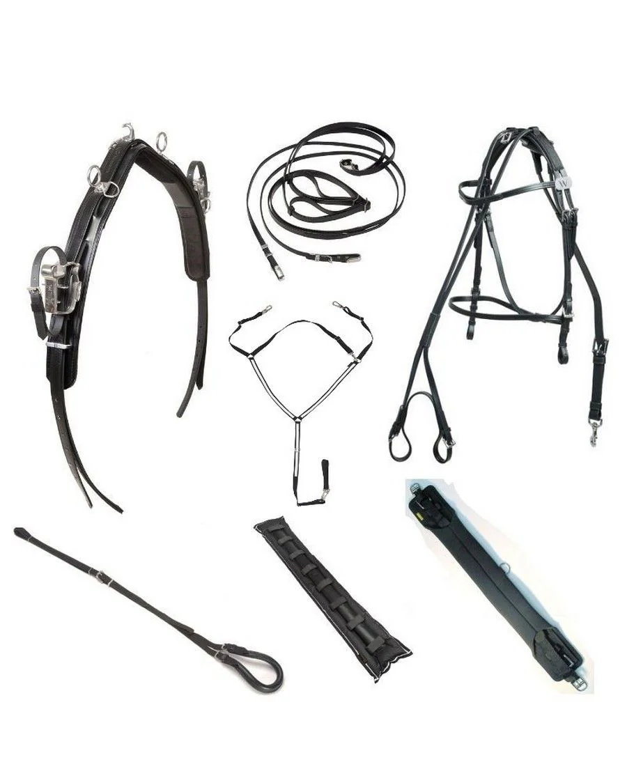 Wahlsten syntestisk sele komplet 