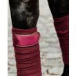 Polar Fleece bandager fra Kentucky Horsewear-Bordeaux