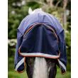 Rambo Original Lite/ 100 G fra Horseware - Navy/Orange, Tan and Brown
