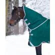 Rambo Original Hood 0g fra Horseware - Green/Silver