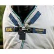 Rambo Duo Bundle med 100G & 300G linere fra Horseware - Grey/Teal, Gold and Navy