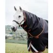 Rambo Supreme 1680D Hood (Hals)/ 150g fra Horseware - Black/Orange, Tan and Brown