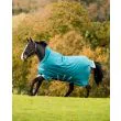 Amigo Bravo 12 Wug Heavy/ 400G fra Horseware - Storm Green/Turquoise, Aqua and Blue