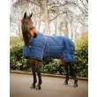 Rambo Optimo Stable Rug Medium /200G fra Horseware - Navy/Burgundy, Teal and Navy