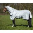 Rambo Hoody fra Horseware - Grey/Beige, Baby Blue and Navy