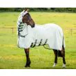 Rambo Hoody fra Horseware - Green/Sage, Beige and Green