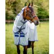 Amigo Airflow fra Horseware - Blue Check/Atlanic Blue and Ivory
