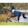Rambo Waterproof Fleece Competition Sheet fra Horseware - Navy/Beige, Blue and Navy