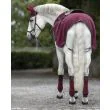 Rambo Waterproof Fleece Competition Sheet fra Horseware - Burgundy/Burgundy, Teal and Navy