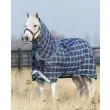 Rhino Plus Pony Medium/ 250G fra Horseware - Navy Check/Teal