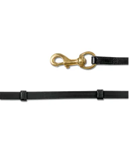 Waldhausen Tøjler til islandsk trense m. pistolhage sort/messing