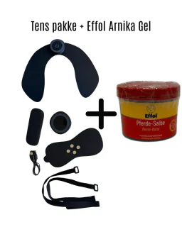 Tens pakke inkl. 1 tens m. stor & lille pad, 1 Effol gel