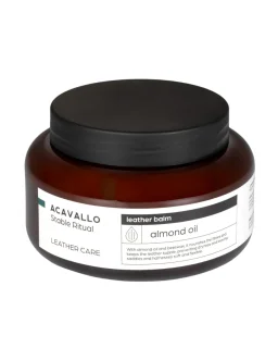 Acavallo leather balm m. almond 500ml
