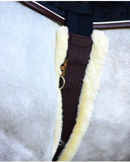 Lammeskindsgjord fra Kentucky Horsewear-Brown