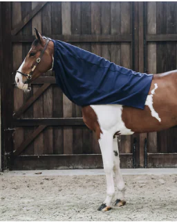 Cooler Fleece Scarf fra Kentucky Horsewear-Navy