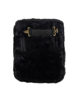 Chest Expander Vegan Sheepskin 1 Buckle fra Kentucky Horsewear-Black