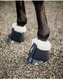 Sheepskin Klokker Solimbra fra Kentucky Horsewear - Black