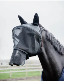 Fly Mask Pro fra Kentucky Horsewear-Black