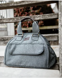 Hjelmtaske fra Kentucky Horsewear-Grey