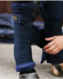 Underlag til Staldbandage fra Kentucky Horsewear-Navy
