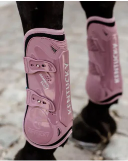 Tendon Boots Bamboo Elastic fra Kentucky Horsewear-Old Rose