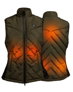 Etna Varmevest i Grøn fra Back on Track