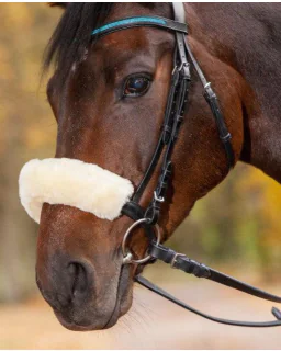 Waldhausen lammeskin til næsebånd 27 cm naturlig