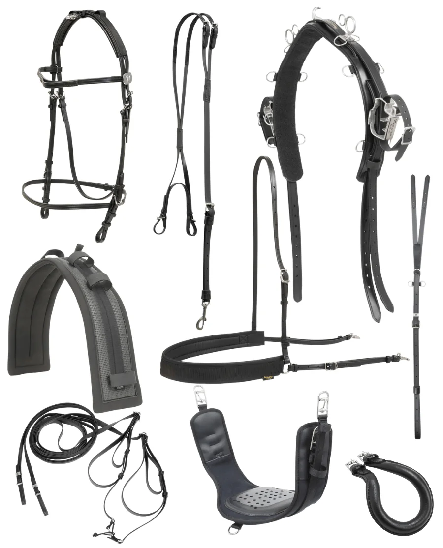 Wahlsten Premium 2.0 Race QH Komplet Sele Dobbelt Håndstropper