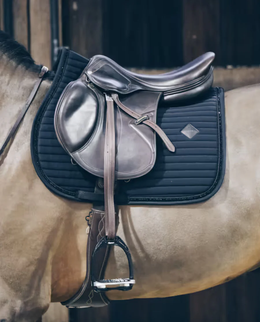 Springunderlag Pearls fra Kentucky Horsewear-Black