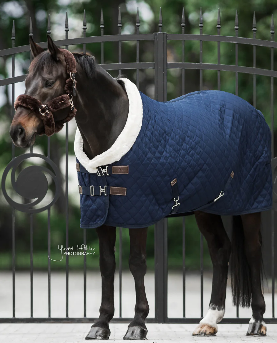 Show Rug fra Kentucky Horsewear-Navy
