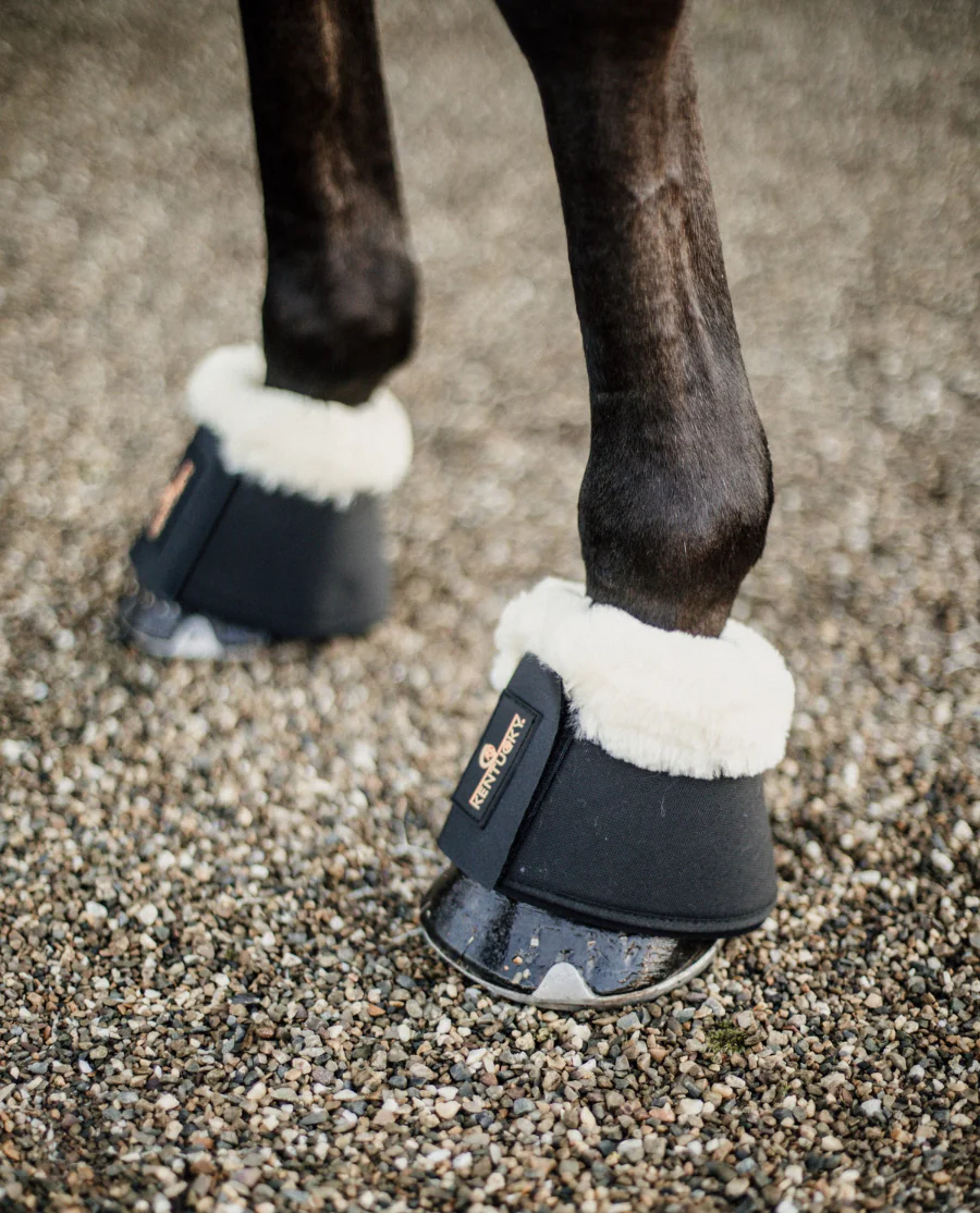 Sheepskin Klokker Solimbra fra Kentucky Horsewear - Black