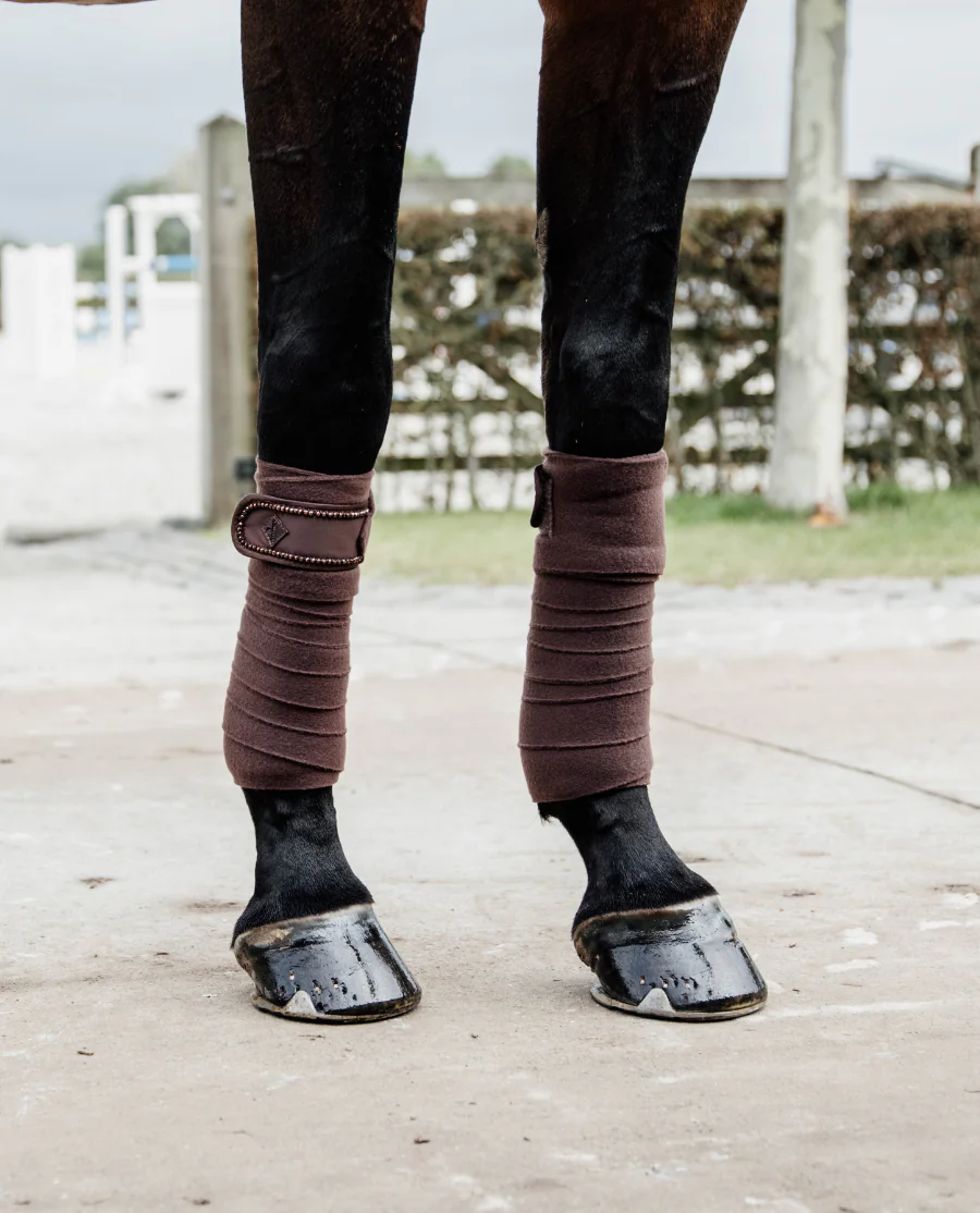 Polar Fleecebandager Pearls-Brown