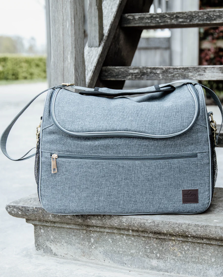Strigletaske fra Kentucky Horsewear-Grey
