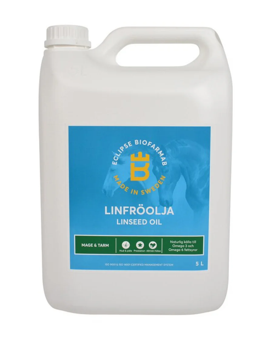 Linfrøolie 5 Liter fra Biofarm